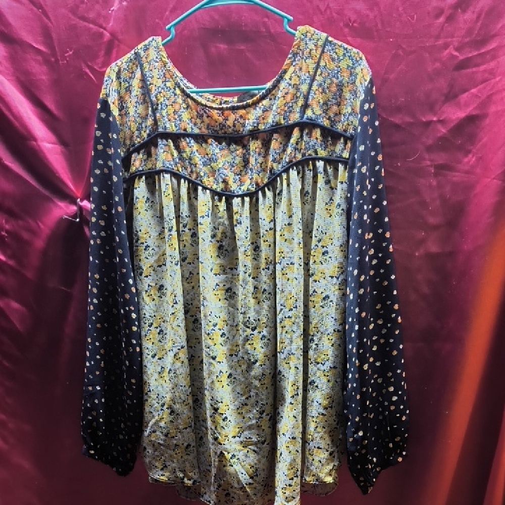 Floral Print Women's Top